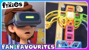 Virtual Reality, The Construction Set and MORE | The Fixies | Fan Favourite Episode Compilation - Kingdom Kids Zone, Little Learners - The Fixies