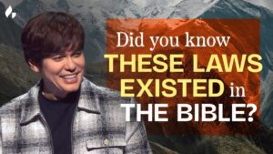 5 Interesting Laws In The Bible That Actually Point to Jesus | Bible Study with Joseph Prince - Healing Grace, Hope & Healing - Joseph Prince