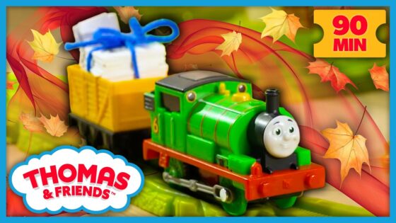 A Windy Day Blows the Plans Away! 💨 | Thomas & Friends: Watch Out Thomas! | 90 Minutes! - Kids TV Series, Kingdom Kids Zone - Thomas & Friends