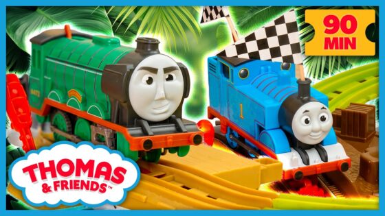 Thomas Chases Down the Flying Scotsman! | Thomas & Friends: Watch Out Thomas! | 90 Minutes! - Kids TV Series, Kingdom Kids Zone - Thomas & Friends