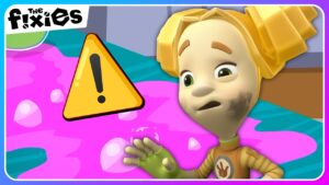 There's A Problem In the Lab ⚠️ | The Fixies | Educational Cartoons For Kids - Kingdom Kids Zone, Little Learners - The Fixies