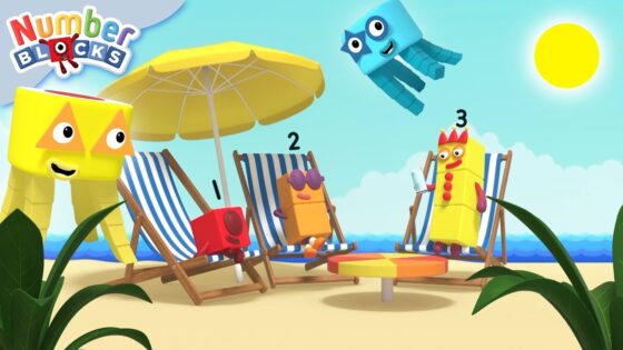 Summer Vacation Counting! | Learn to Count for Kids Compilation | Number Cartoon | Numberblocks - Kingdom Kids Zone, Little Learners - Numberblocks