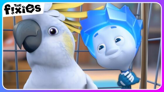 Nolik and The Parrot 🦜| The Fixies | Educational Cartoons For Kids - Kingdom Kids Zone, Little Learners - The Fixies