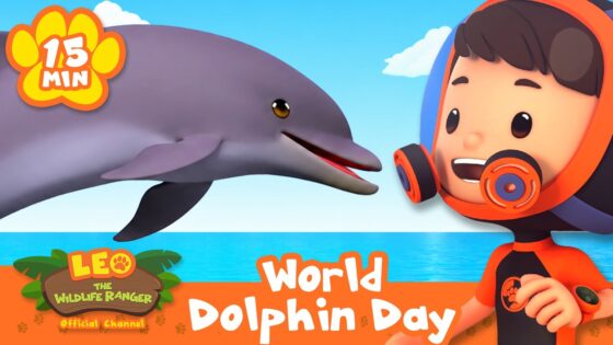 Have You Seen a Dolphin Before? It's World Dolphin Day! | Leo the Wildlife Ranger | Animal Cartoons - Kids TV Series, Kingdom Kids Zone - Leo the Wildlife Ranger - Official Channel