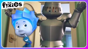 Who is Inside the Suit of Armour? | The Fixies | Educational Cartoons For Kids - Kingdom Kids Zone, Little Learners - The Fixies