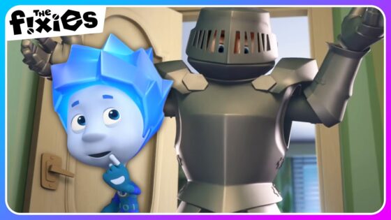 Who is Inside the Suit of Armour? | The Fixies | Educational Cartoons For Kids - Kingdom Kids Zone, Little Learners - The Fixies