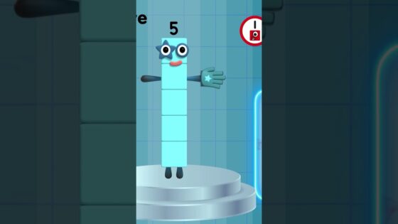 All About Numberblock 5! | Learn to Count for Kids | Number Cartoon | Numberblocks #shorts - Kingdom Kids Zone, Little Learners, Shorts - Numberblocks