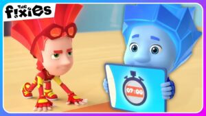 Can Fire Break The Record? | The Fixies | Education Cartoons For Kids - Kingdom Kids Zone, Little Learners - The Fixies