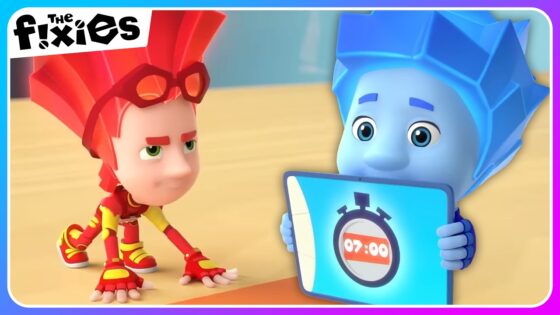 Can Fire Break The Record? | The Fixies | Education Cartoons For Kids - Kingdom Kids Zone, Little Learners - The Fixies