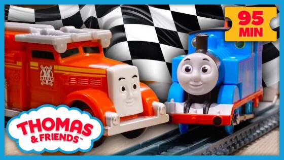 It's Time for an Exciting Race! | Thomas & Friends: Watch Out Thomas! | 95 Minutes! - Kids TV Series, Kingdom Kids Zone - Thomas & Friends