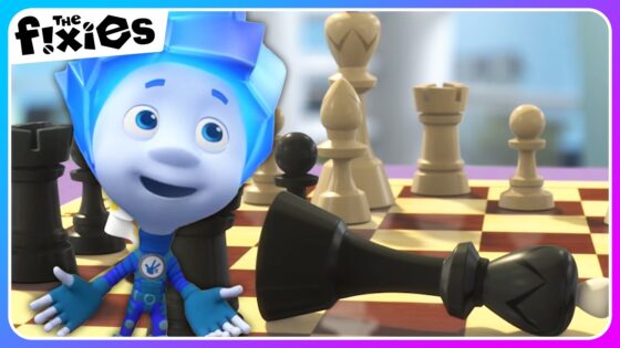 Nolik Plays Chess ♟️ | The Fixies | Educational Cartoons For Kids - Kingdom Kids Zone, Little Learners - The Fixies