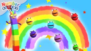 One Hour of Rainbow Math | Learn to Count for Kids Compilation | Number Cartoon | Numberblocks - Kingdom Kids Zone, Little Learners - Numberblocks