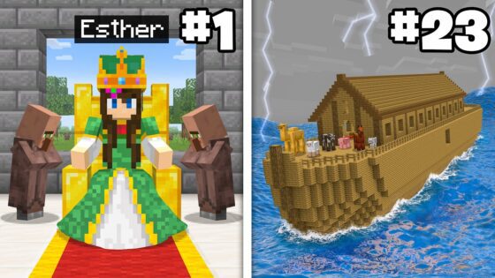 Minecraft, But You Choose Your Bible Verse… - Gameplay, Kingdom Kids Zone, Minecraft - EYstreem