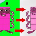 Let's Draw the Numberblocks! | Learn to Count for Kids Compilation | Number Cartoon | Numberblocks - Kingdom Kids Zone, Little Learners - Numberblocks