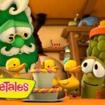 Parable of the Good Shepherd 🙏 Pistachio: The Little Boy That Woodn't 🪵 VeggieTales - Kids TV Series, Kingdom Kids Zone - VeggieTales Official