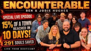 15% of town reached in 10 days! | Special LIVE episode (EP10) - Encounters, Multi-Testimony Video, Testimonies - Encounterable Podcast