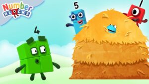 Who is the Hide and Seek Champion? | Learn to Count for Kids | Number Cartoon | Numberblocks - Kingdom Kids Zone, Little Learners - Numberblocks
