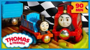 Thomas vs. Rosie in an Epic Race! | Thomas & Friends: Watch Out Thomas! | 90 Minutes - Kids TV Series, Kingdom Kids Zone - Thomas & Friends