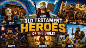 The Greatest Heroes of the Old Testament | LEGO Bible Stories - Bible Stories, Kingdom Kids Zone - Bible Brick Stories
