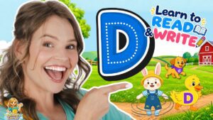 Learn to Read & Write Letter D w/ Silly Miss Lily! Phonics, Reading & Writing for Kids | Kids Videos - Kingdom Kids Zone, Little Learners, Shows - Paisley's Corner - Educational Videos for Kids