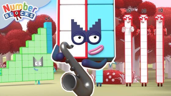Adventures in the Forest of Tens | Learn to Count for Kids | Number Cartoon | Numberblocks - Kingdom Kids Zone, Little Learners - Numberblocks