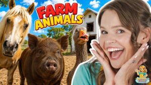 Silly Miss Lily visits the Good Vibe Farm to Learn about Farm Animals | Educational Video for Kids - Kingdom Kids Zone, Little Learners, Shows - Paisley's Corner - Educational Videos for Kids
