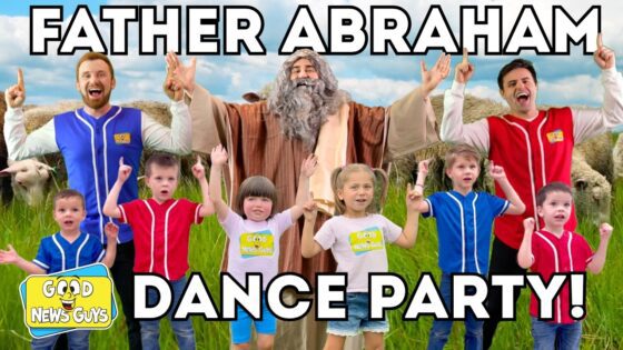 š¶ Father Abraham Dance Party! + What a Mighty God We Serve | Good News Guys & Friends - Kingdom Kids Zone, Sing With Me - Good News Guys