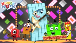Exciting Counting Songs 4 Back to School! | Learn to Count for Kids | Number Cartoon | Numberblocks - Kingdom Kids Zone, Little Learners - Numberblocks