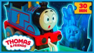 Thomas & Friends Investigate a Spooky Tunnel! | Thomas & Friends: Watch Out Thomas! | 30 Minutes - Kids TV Series, Kingdom Kids Zone - Thomas & Friends
