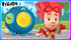 The Fixies Want To Build a Time Machine | The Fixies | Educational Cartoons For Kids - Kingdom Kids Zone, Little Learners - The Fixies