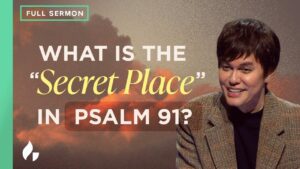 The Secret Place in Christ (Full Sermon) | Joseph Prince - Healing Grace, Hope & Healing - Joseph Prince