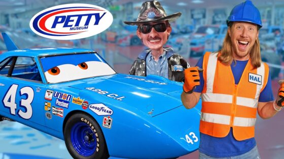 🏁🏎️ Cool Car Handyman Hal meets Mr. The King at the Petty Racing Museum🏁 - Kingdom Kids Zone, Sing With Me - Handyman Hal - Music for Kids