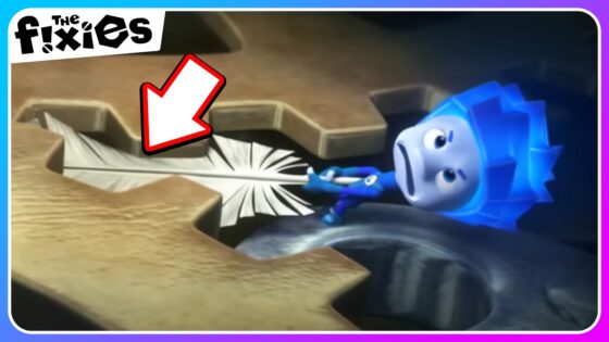 There's a Feather Stuck in The Clock | The Fixies | Educational Cartoons For Kids - Kingdom Kids Zone, Little Learners - The Fixies