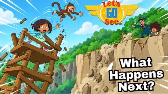 A Broken Bridge Starts An Epic Rescue | What Happens Next | Amazon Rainforest | Let's Go See - Kingdom Kids Zone, Little Learners - Let's Go See