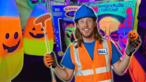 Halloween Music for Kids 🎃 | Spooky Mini Golf Fun with Handyman Hal - Kingdom Kids Zone, Sing With Me - Handyman Hal - Music for Kids