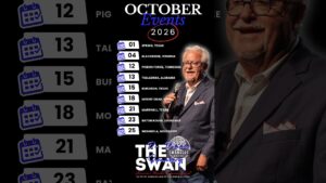 October 2026 Events #dennisswanberg #theswan #encourageoneanother #funfaith #gritdontquit - Comedy, Shorts - Dennis Swanberg - "The Swan"