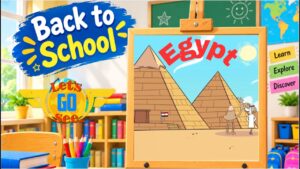 🏺 Discover Ancient Egypt! | Let's Go See – Pyramids & Pharaohs | Back to School - Kingdom Kids Zone, Little Learners - Let's Go See
