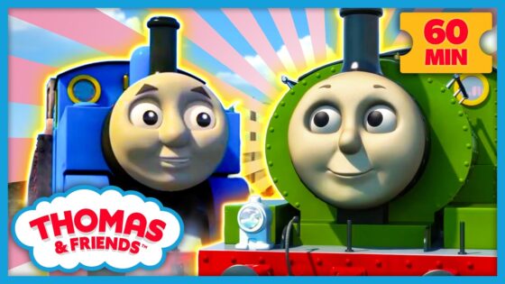 Thomas and His Best Friend Percy! | Thomas & Friends | 60 Minutes! - Kids TV Series, Kingdom Kids Zone - Thomas & Friends