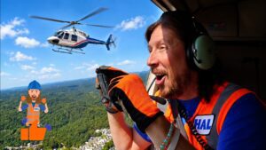 Helicopter Ride for Kids 🚁 | Handyman Hal Flies Over the Smoky Mountains - Kingdom Kids Zone, Sing With Me - Handyman Hal - Music for Kids