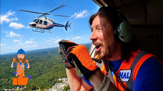 Helicopter Ride for Kids 🚁 | Handyman Hal Flies Over the Smoky Mountains - Kingdom Kids Zone, Sing With Me - Handyman Hal - Music for Kids
