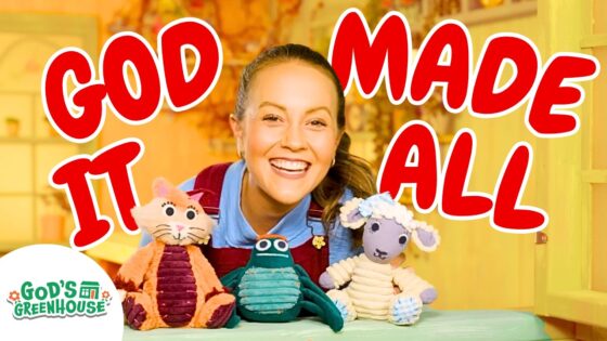 GOD MADE IT ALL 🌎 Worship Songs for Toddlers 🌼 God's Greenhouse 🌼 - Kingdom Kids Zone, Sing With Me - God's Greenhouse | Bible Songs for Kids (by Minno)