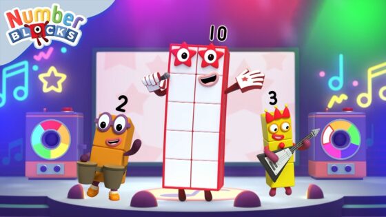 The Numbers Song – Sing Along Maths | Learn to Count for Kids | Number Cartoon | Numberblocks - Kingdom Kids Zone, Little Learners - Numberblocks