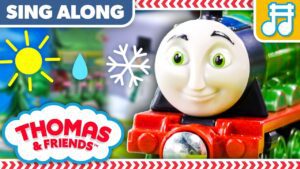 Henry Loves the Weather, Except for the Rain! 🌧️ | Official Sing Along Video | Thomas & Friends - Kids TV Series, Kingdom Kids Zone - Thomas & Friends