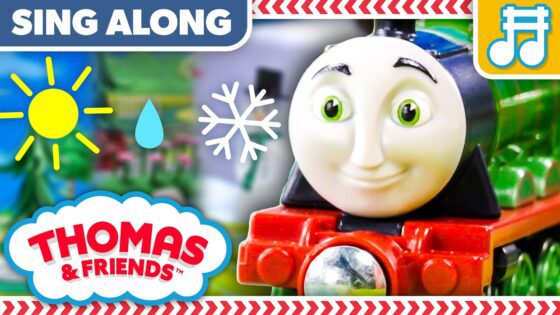 Henry Loves the Weather, Except for the Rain! 🌧️ | Official Sing Along Video | Thomas & Friends - Kids TV Series, Kingdom Kids Zone - Thomas & Friends