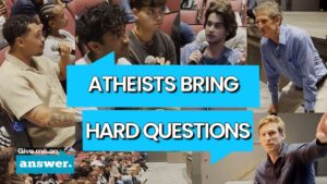 Stuart & Cliffe Knechtle | Atheists Bring The Hard Questions At Maryland | Give Me an Answer - Q&A Sessions, Truth Seekers - Give Me An Answer with Stuart & Cliffe Knechtle
