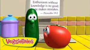What Have We Learned? 📖 Bible Verses with QWERTY 🙏 All VeggieTales Ending Countertop Scenes - Kids TV Series, Kingdom Kids Zone - VeggieTales Official