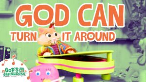 🎵 God Can Turn It Around! ✝️ | Fun Christian Songs for Toddlers - Kingdom Kids Zone, Sing With Me - God's Greenhouse | Bible Songs for Kids (by Minno)