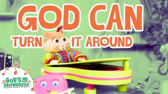 🎵 God Can Turn It Around! ✝️ | Fun Christian Songs for Toddlers - Kingdom Kids Zone, Sing With Me - God's Greenhouse | Bible Songs for Kids (by Minno)