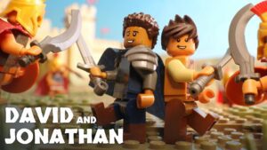 LEGO Bible | King David and Jonathan | Stop-Motion Animation - Bible Stories, Kingdom Kids Zone - Go Chatter Studios