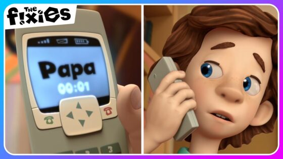 The Cell Phone Mystery | The Fixies | Educational Cartoons For Kids - Kingdom Kids Zone, Little Learners - The Fixies